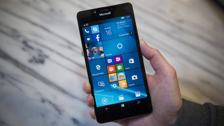 windows 10 mobile lumia 555 microsoft