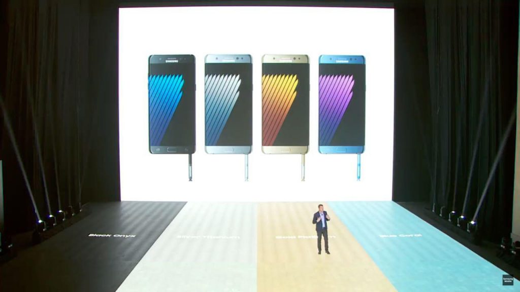 Samsung hará preventa del Note 7 en Chile con nuevo Gear VR