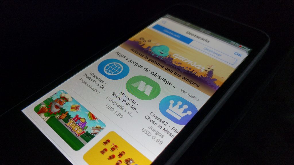Apple lanza la iMessage App Store