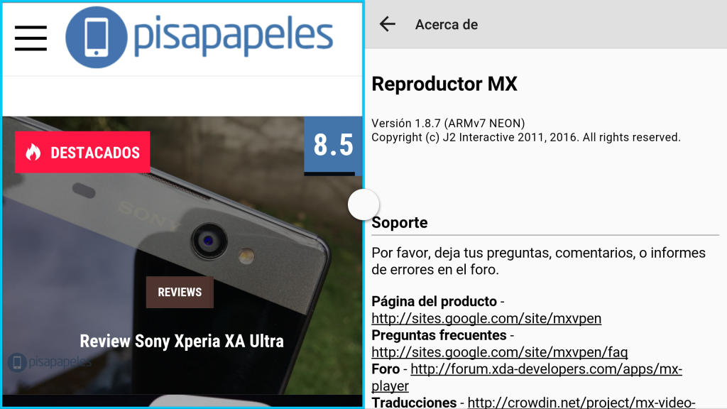 multiventana reproductor mx