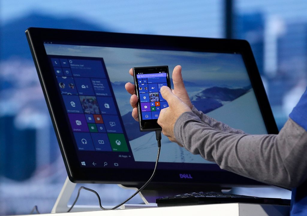 Windows 10 Mobile podría ejecutar aplicaciones de PC en el 2017