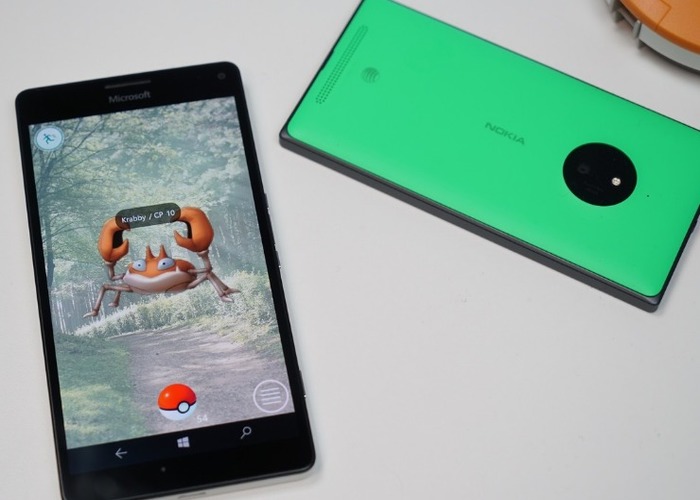 PoGo-UWP, el Pokémon Go para Windows 10 Mobile vuelve a funcionar