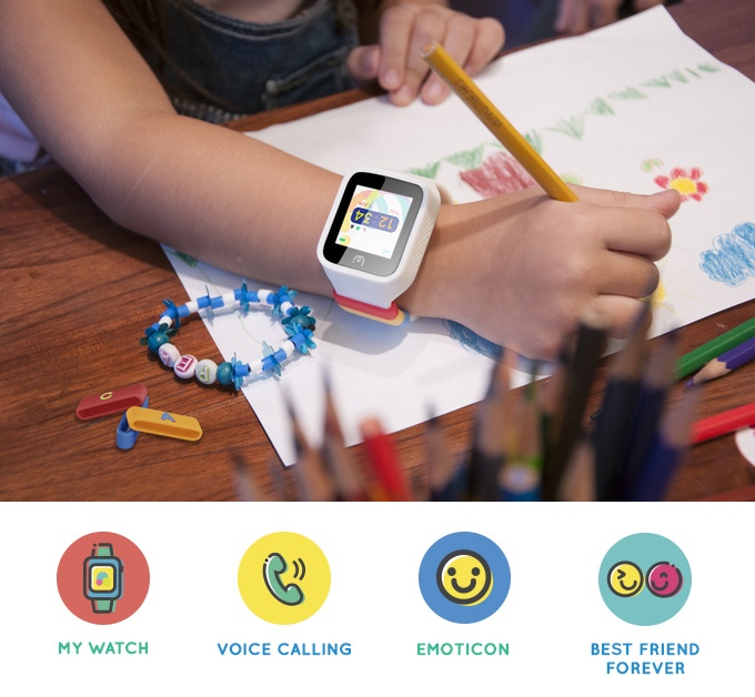 Pommo Waffle, el smartwatch especial para niños y padres