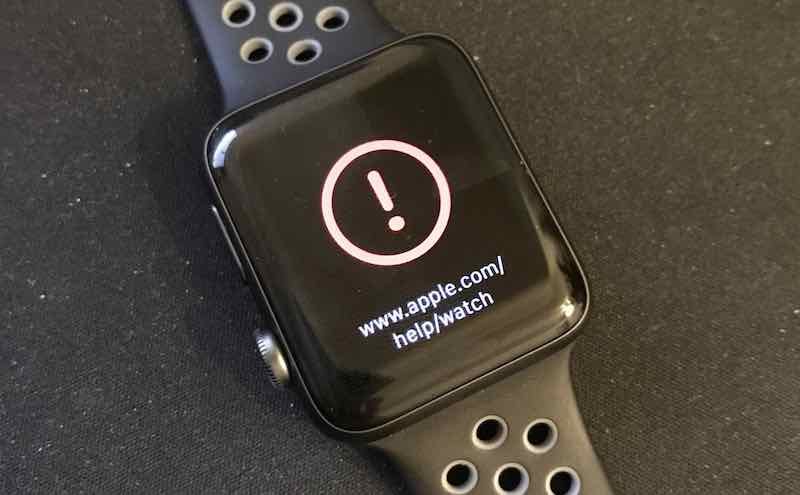 WATCHOS ERROR