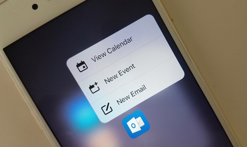 Microsoft actualiza su app de Outlook para iOS con un renovado diseño