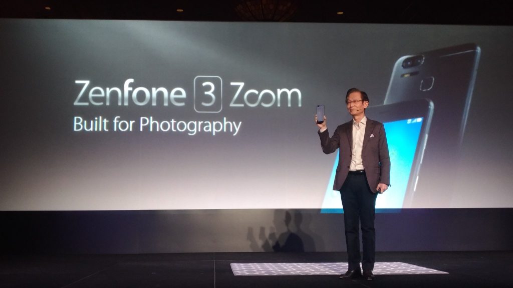 ASUS presenta el nuevo ZenFone 3 Zoom #CES2017