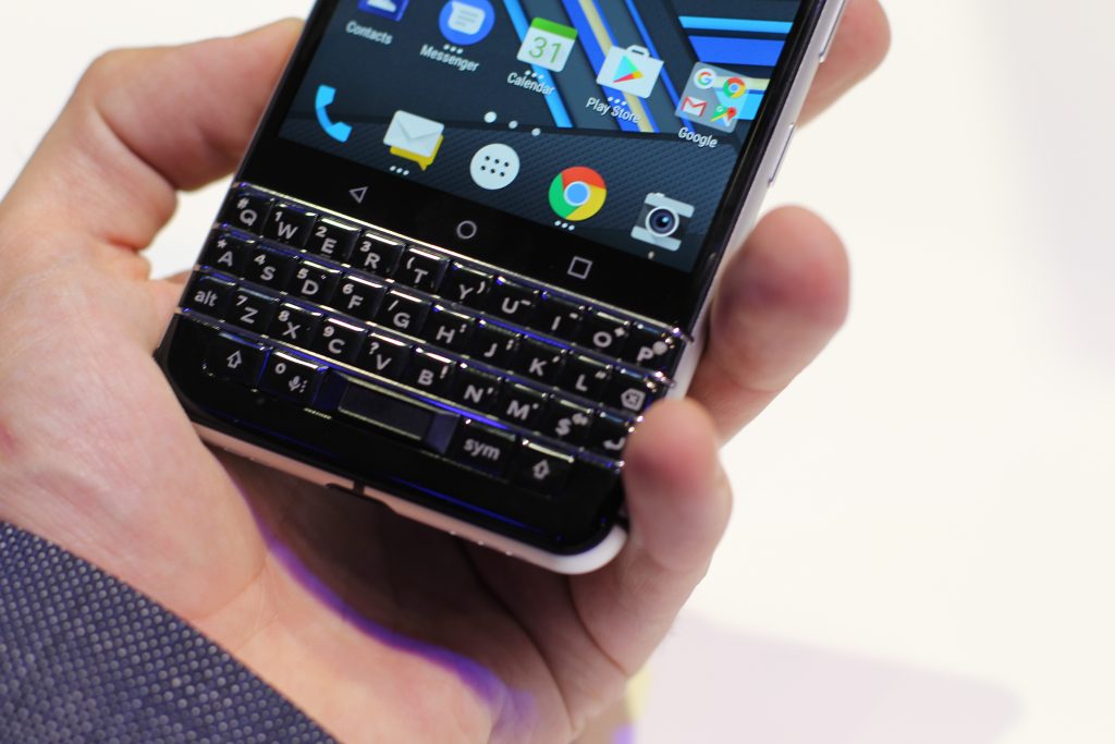 El lanzamiento del BlackBerry KEYone ha sido retrasado hasta mayo