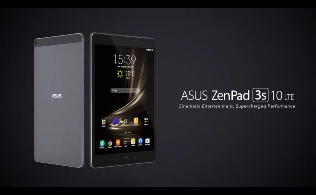 ASUS anuncia de manera oficial a su nueva tablet, la ZenPad 3S 10 LTE
