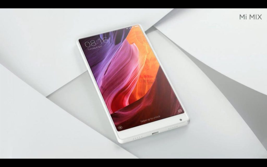 Xiaomi lanza el Mi Mix en color blanco #CES2017