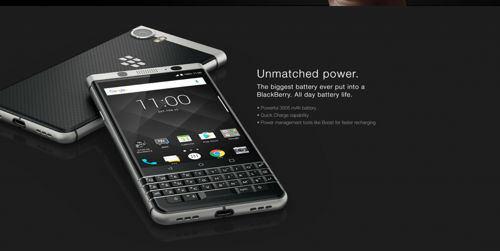 Las especificaciones finales de la BlackBerry Mercury aparecieron en su página oficial antes de su presentación en #MWC17