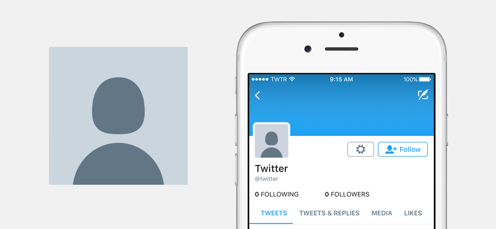 Twitter cambia la foto de perfil determinada para usuarios nuevos