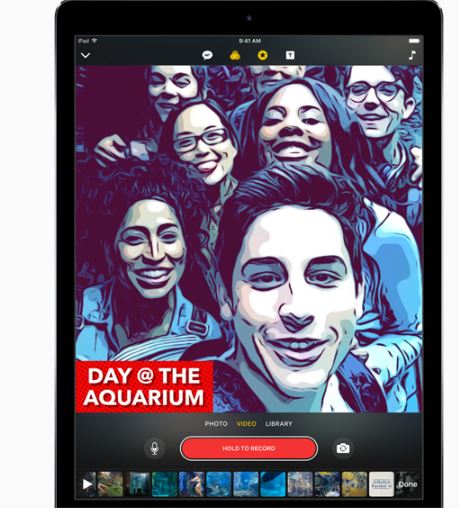 Apple presenta Clips, una nueva forma de crear videos tipo Snapchat en iOS