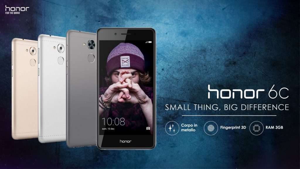 Honor 6C, un nuevo integrante de la gama baja de 2017 es presentado