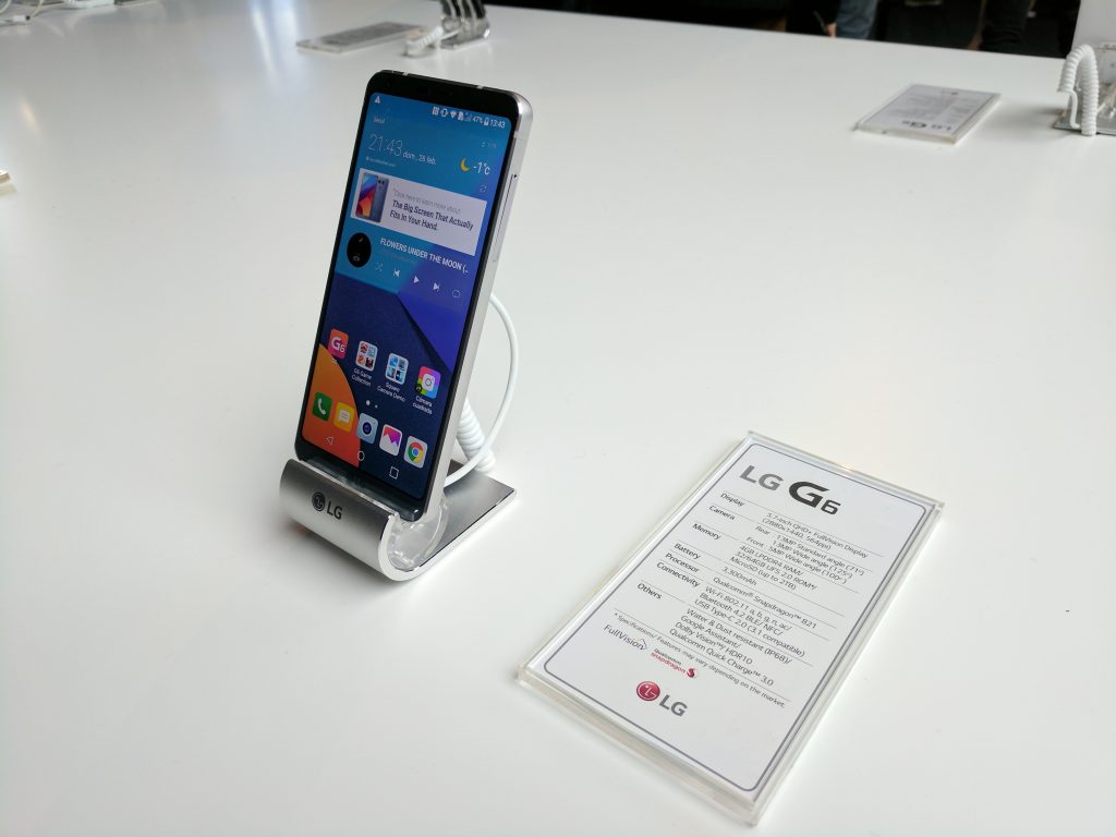 El LG G6 recibirá reconocimiento facial 3D en una próxima actualización