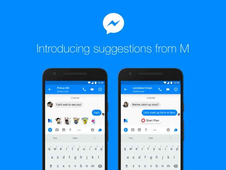 Facebook presenta a M, el nuevo asistente personal de Messenger