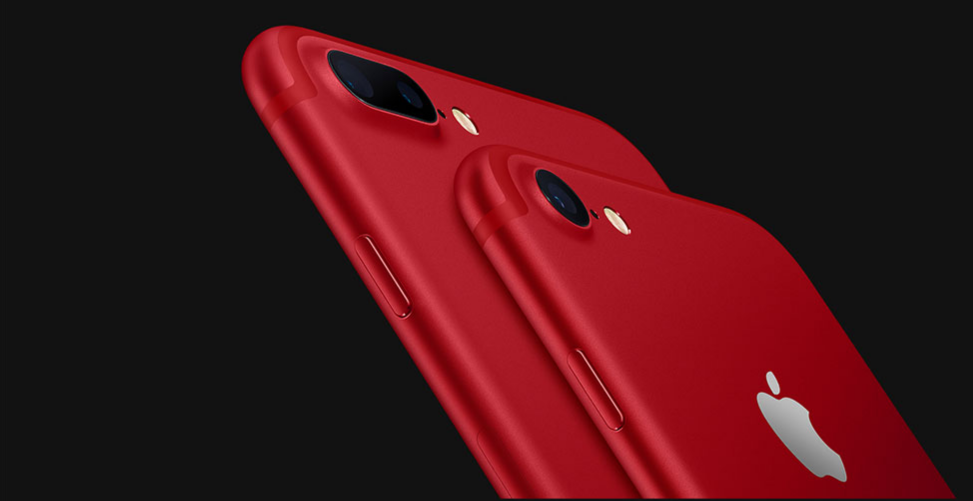 Apple descontinúa la versión RED del iPhone 7