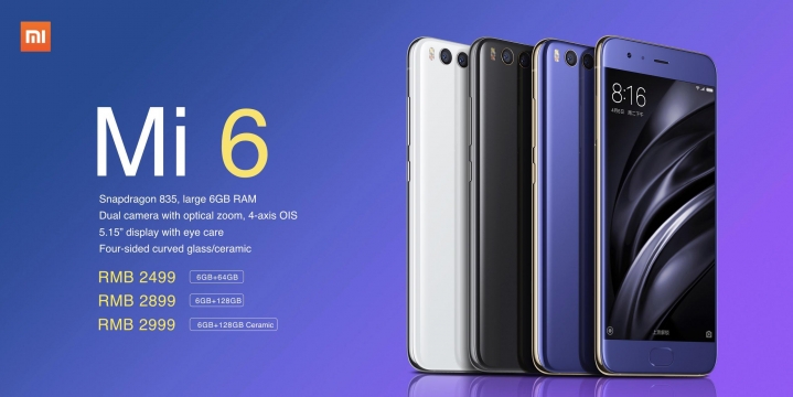 Xiaomi habría cancelado la producción del Mi 6 Plus en favor del Mi Note 3