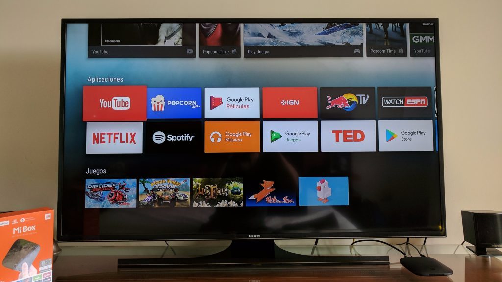 Android TV recibe una nueva interfaz de usuario #io17