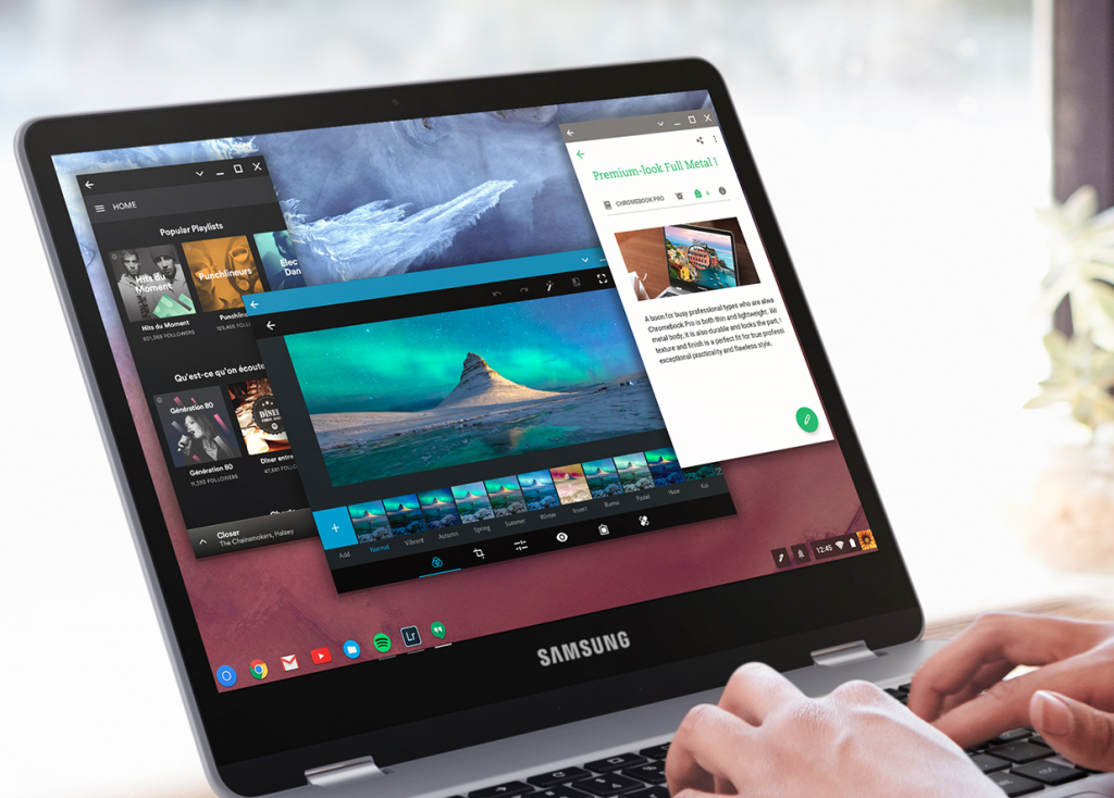 El Samsung Chromebook Pro se lanzará el 28 de mayo con soporte de Android Nougat #io17