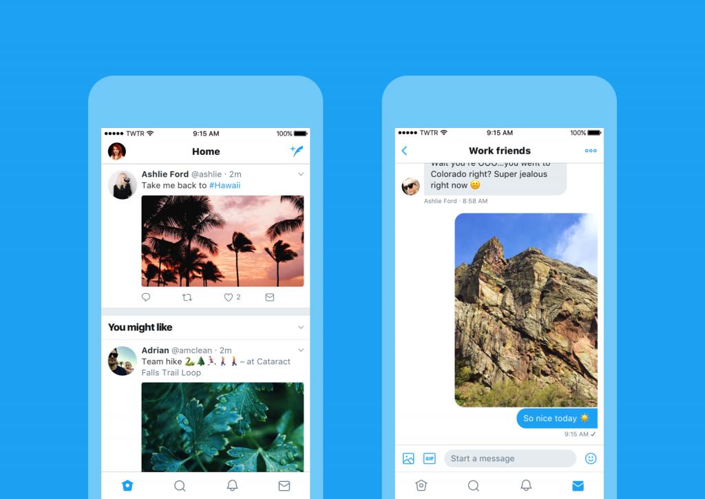Twitter presenta un nuevo diseño en todas sus plataformas