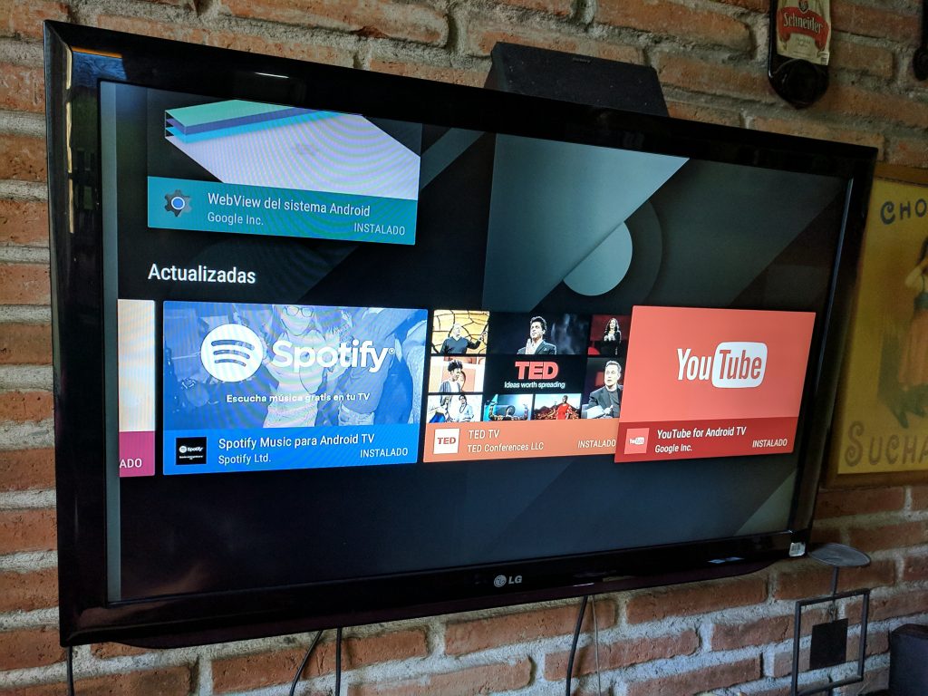 YouTube para Android TV recibe un completo rediseño en su interfaz