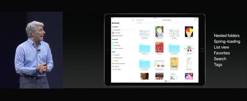 Apple presenta Files, su propio gestor de archivos en iOS #WWDC17