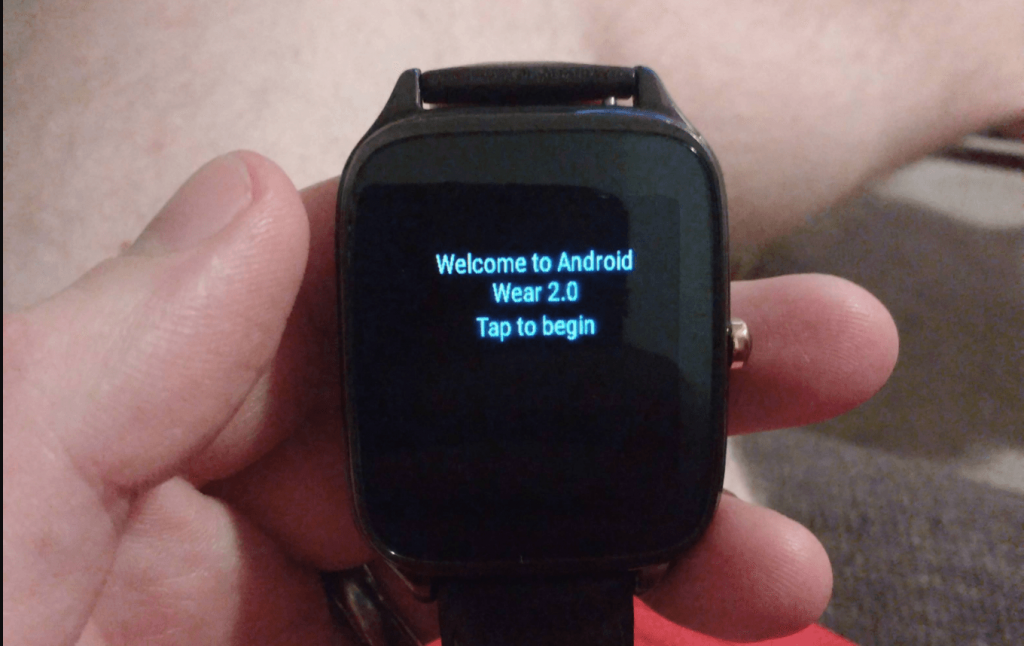 asus zenwatch 2 android wear 2.0