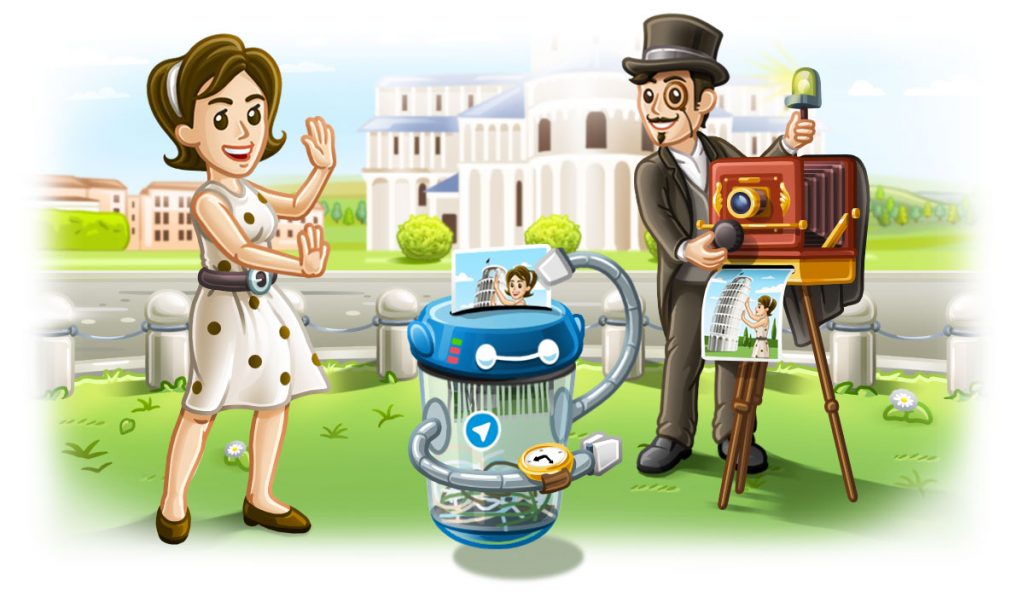 telegram autodestrucción multimedia