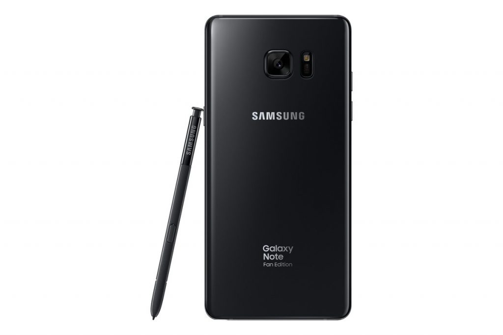 Ya es oficial el Samsung Galaxy Note Fan Edition, la nueva versión del Note 7