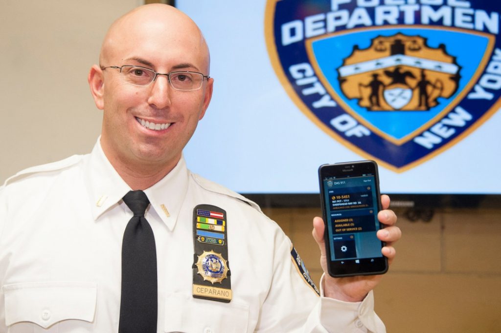 windows phone policía de nueva york