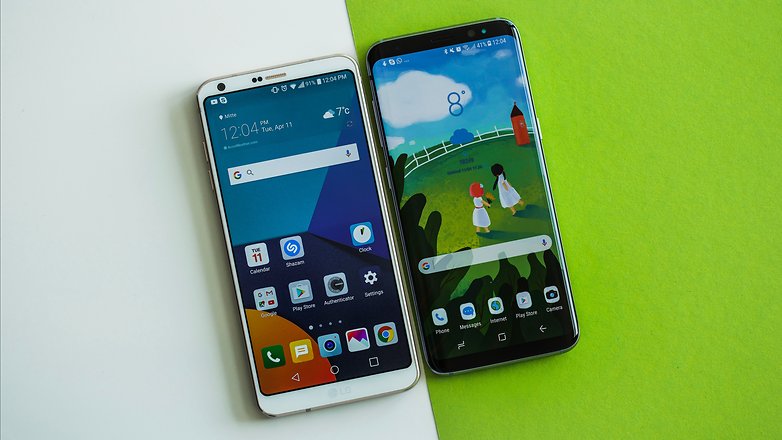 Tanto el Galaxy S9 como el LG G7 serían presentados en enero