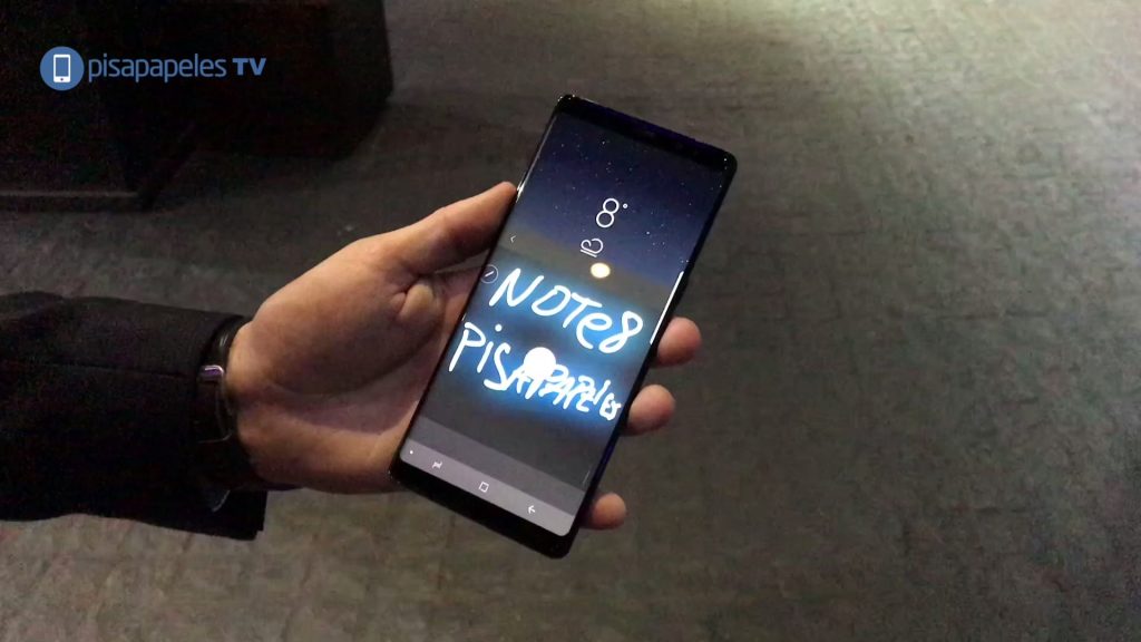 La pantalla del Samsung Galaxy Note 8 tendría 1.200 nits de brillo según DisplayMate