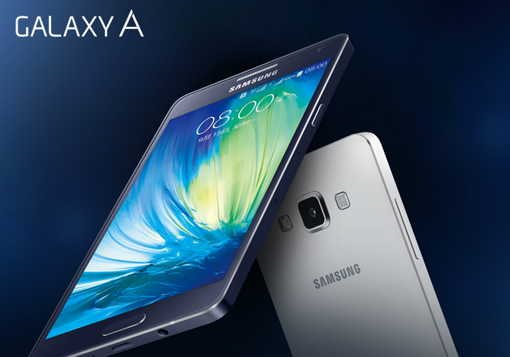 Así se vería la serie Galaxy A (2018) de Samsung con Infinity Display