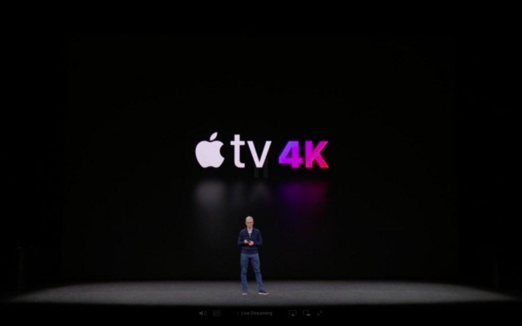 Apple anuncia el nuevo Apple TV 4K con tvOS 11 #AppleEvent