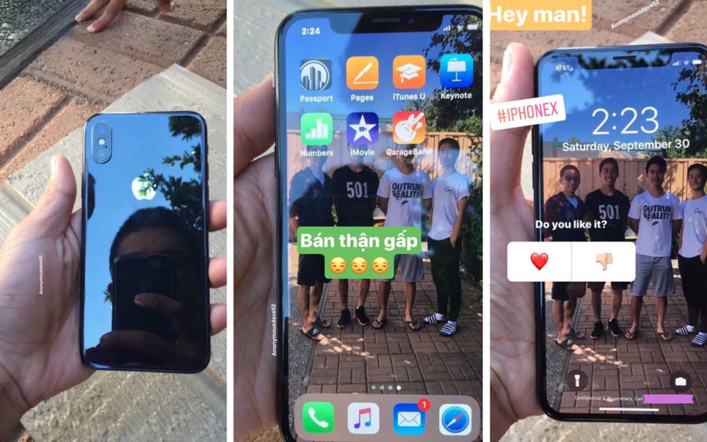 Ya aparecen los primeros videos y fotos de usuarios usando el iPhone X