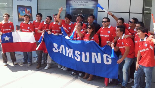 80% de los dispositivos más populares de Chile corresponden a terminales de Samsung