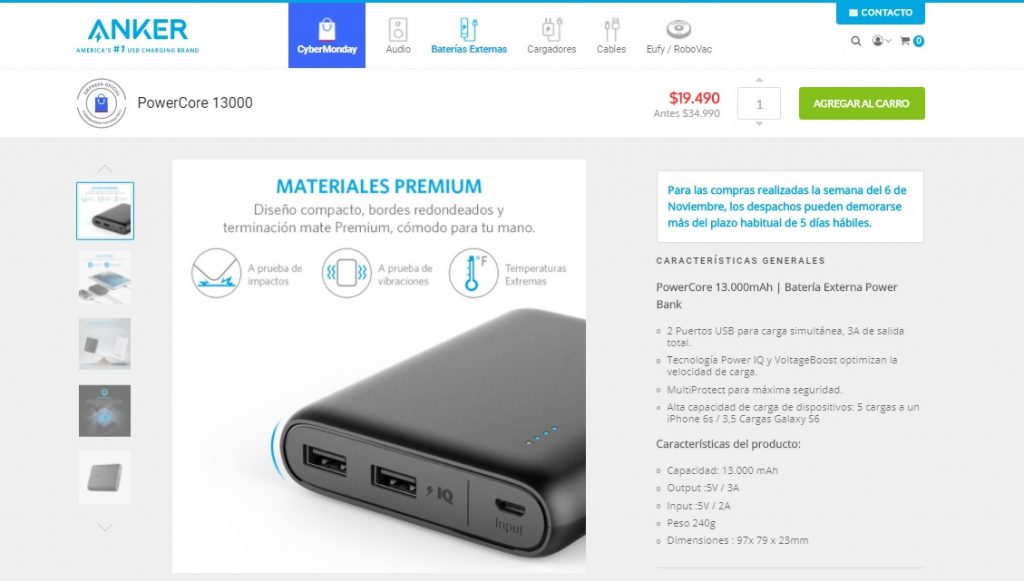 anker powercore 13000