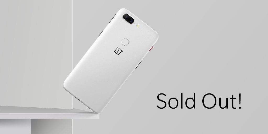 La versión Sandstone White del OnePlus 5T se agotó en menos de dos horas