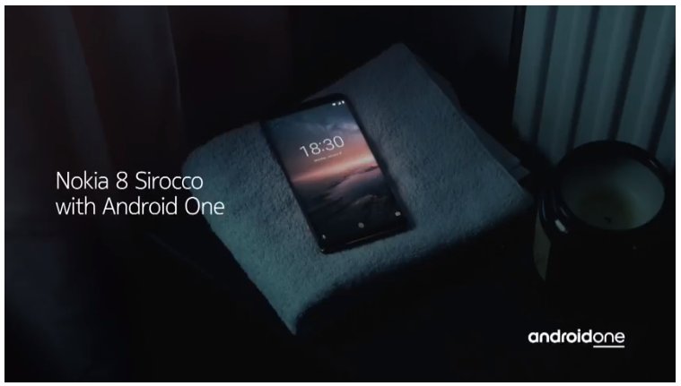 Se anuncia el nuevo Nokia 8 Sirocco con Android One #MWC18