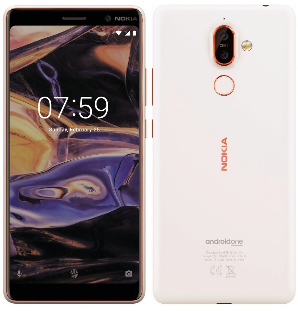 nokia 7 plus captura