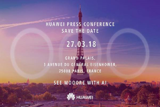 Cartel en Barcelona confirma el nombre de los Huawei P20 y P20 Pro