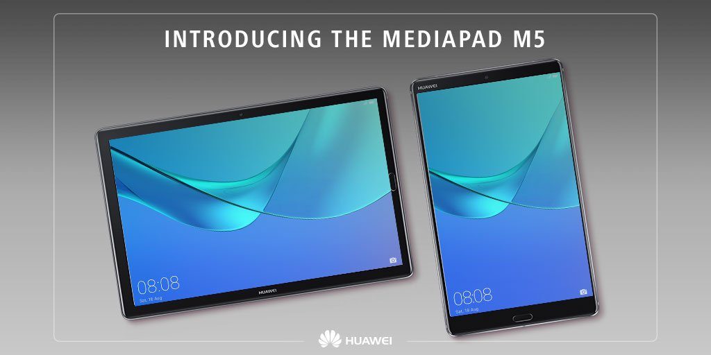 Huawei oficializa su nueva serie de tablets MediaPad M5 en el #MWC18