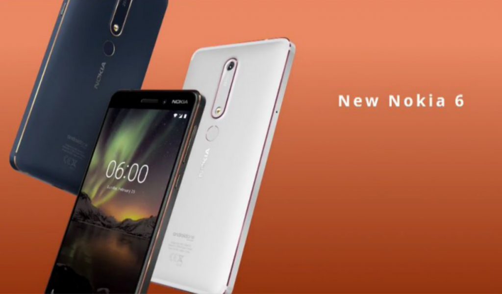 Nokia 6 (2018) con Android One y hardware mejorado es presentado en el #MWC18