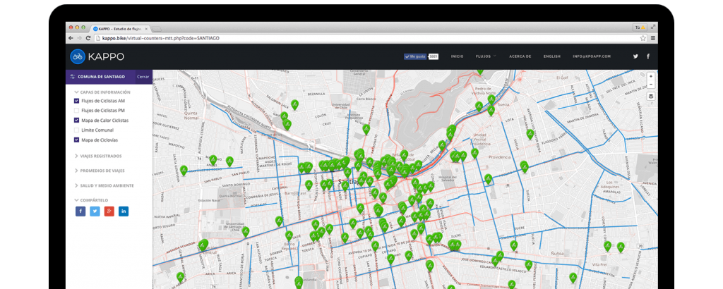 La app Kappo Bike representará a Chile en FIA Smart Cities en Roma