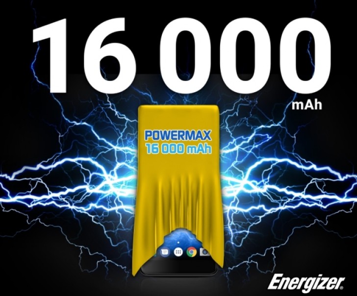 Energizer Power Max P16K Pro con 16.000 mAh de batería será presentado en #MWC18