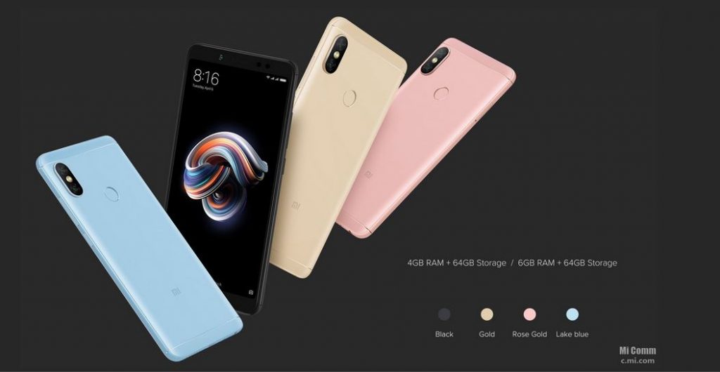 Xiaomi presenta los Redmi Note 5 y Redmi Note 5 Pro