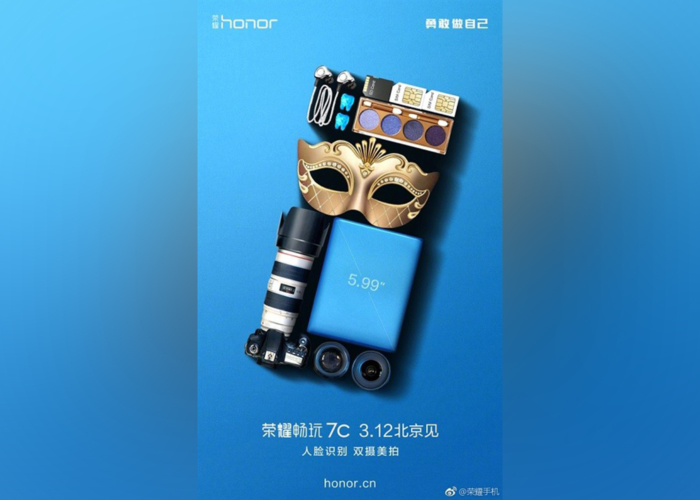Honor 7C será lanzado la próxima semana con doble cámara