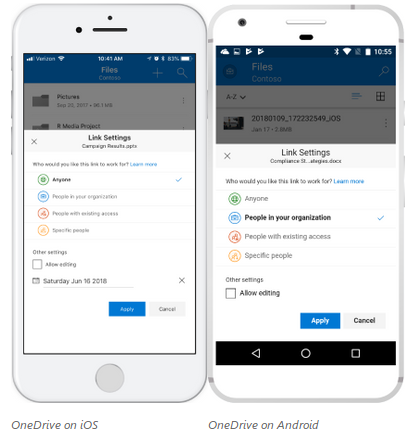 onedrive compartir