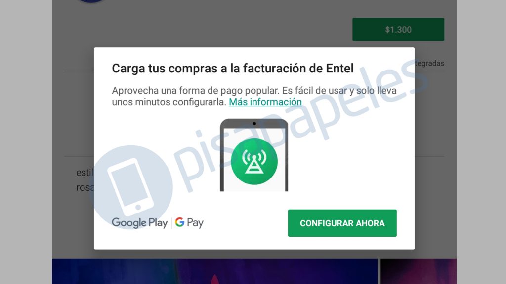 [Actualizado] Ahora puedes hacer compras en Google Play con cargo al servicio móvil de Entel