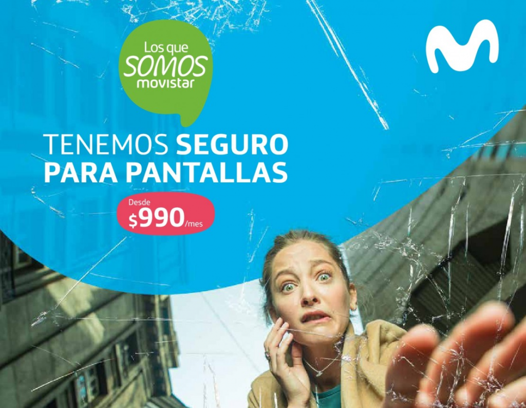 Movistar Chile presenta su nuevo seguro para pantallas de teléfonos móviles